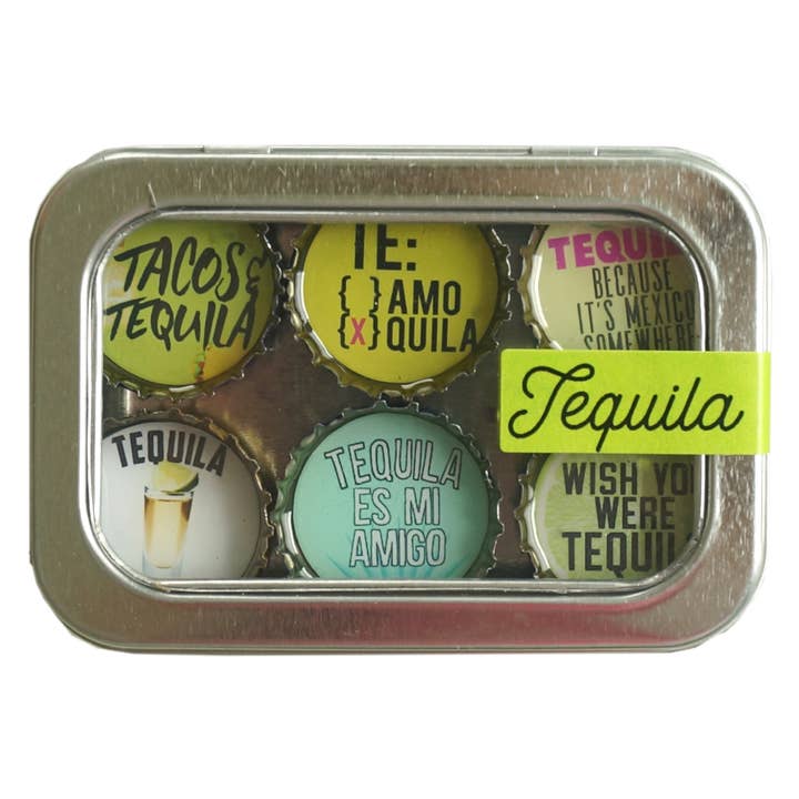 Tequila Magnets - handmade & eco-friendly for wholesale by Kate's Magnets