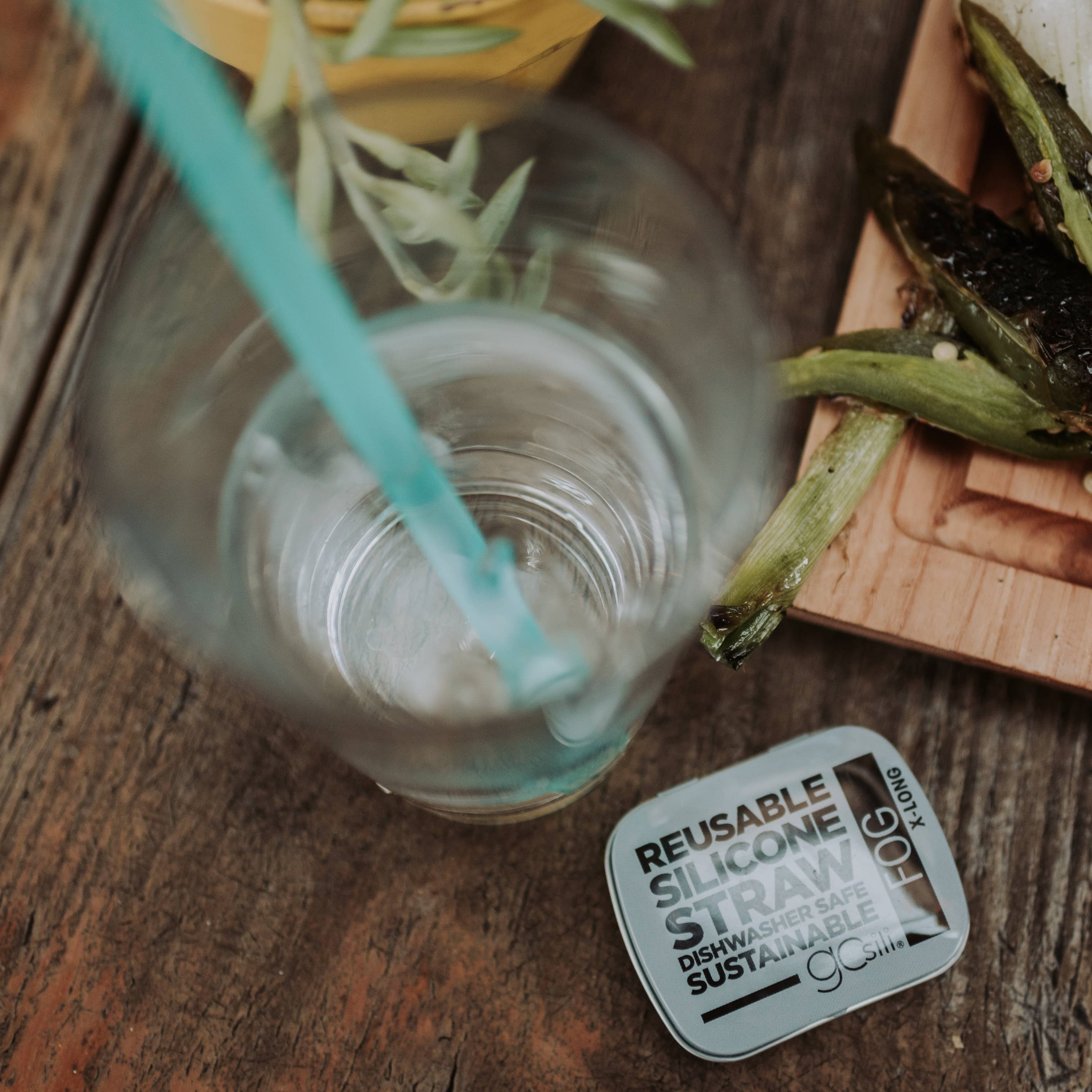 GoSili - Wholesale Retailer Display - Home & Living - 40 Ct Display X-Long Reusable Straw In Case, Assort Colors6