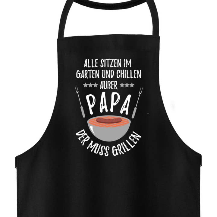 GARTENFAN - Wholesale Apron - Papa Must Grill - Premium BBQ Apron