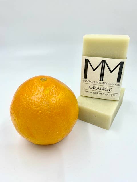 Sapone all'arancia 100 g per la vendita all'ingrosso da parte di Maison Méditerranée