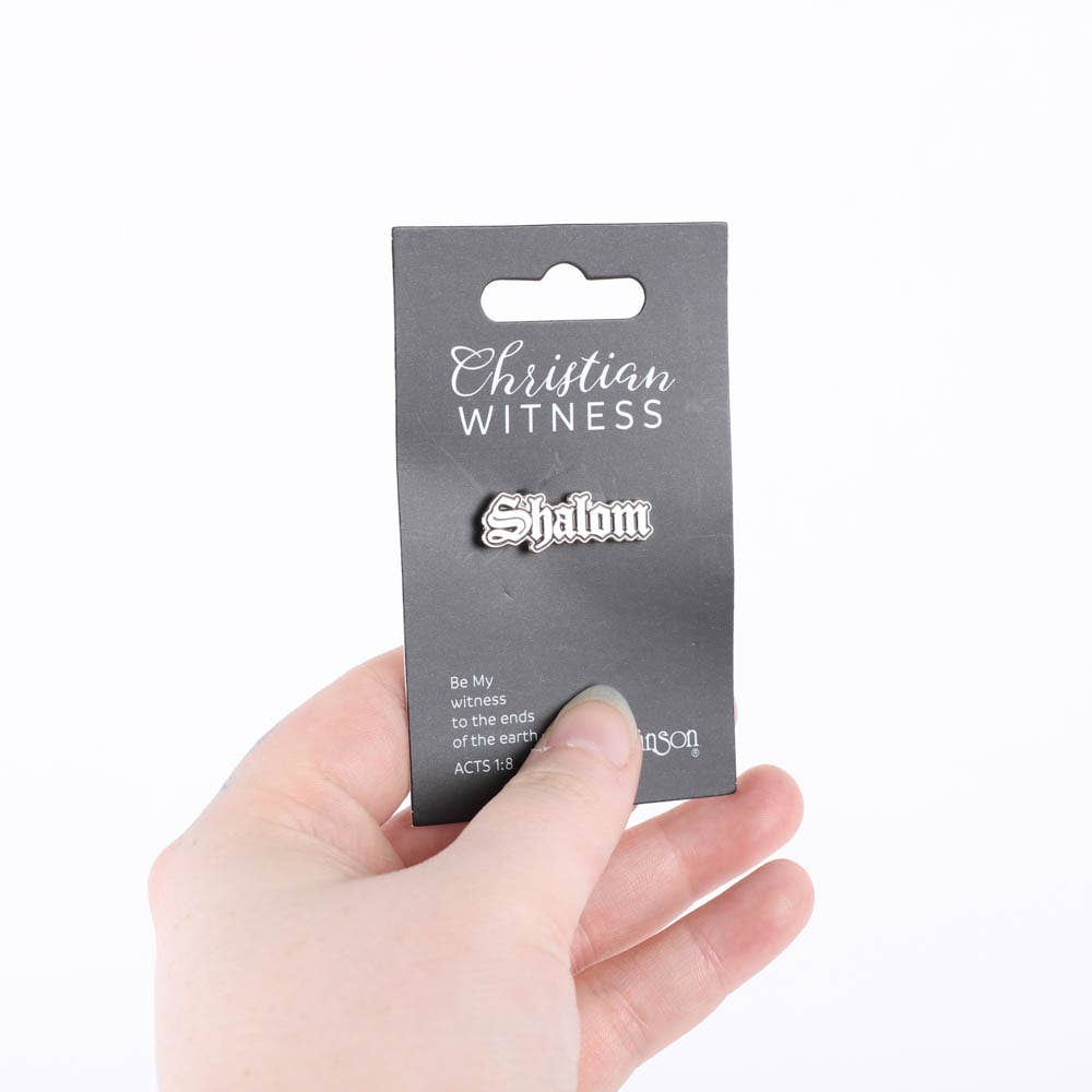 Swanson Christian Products - Vente Épinglettes/boutons - Épinglette - Shalom - Pk32