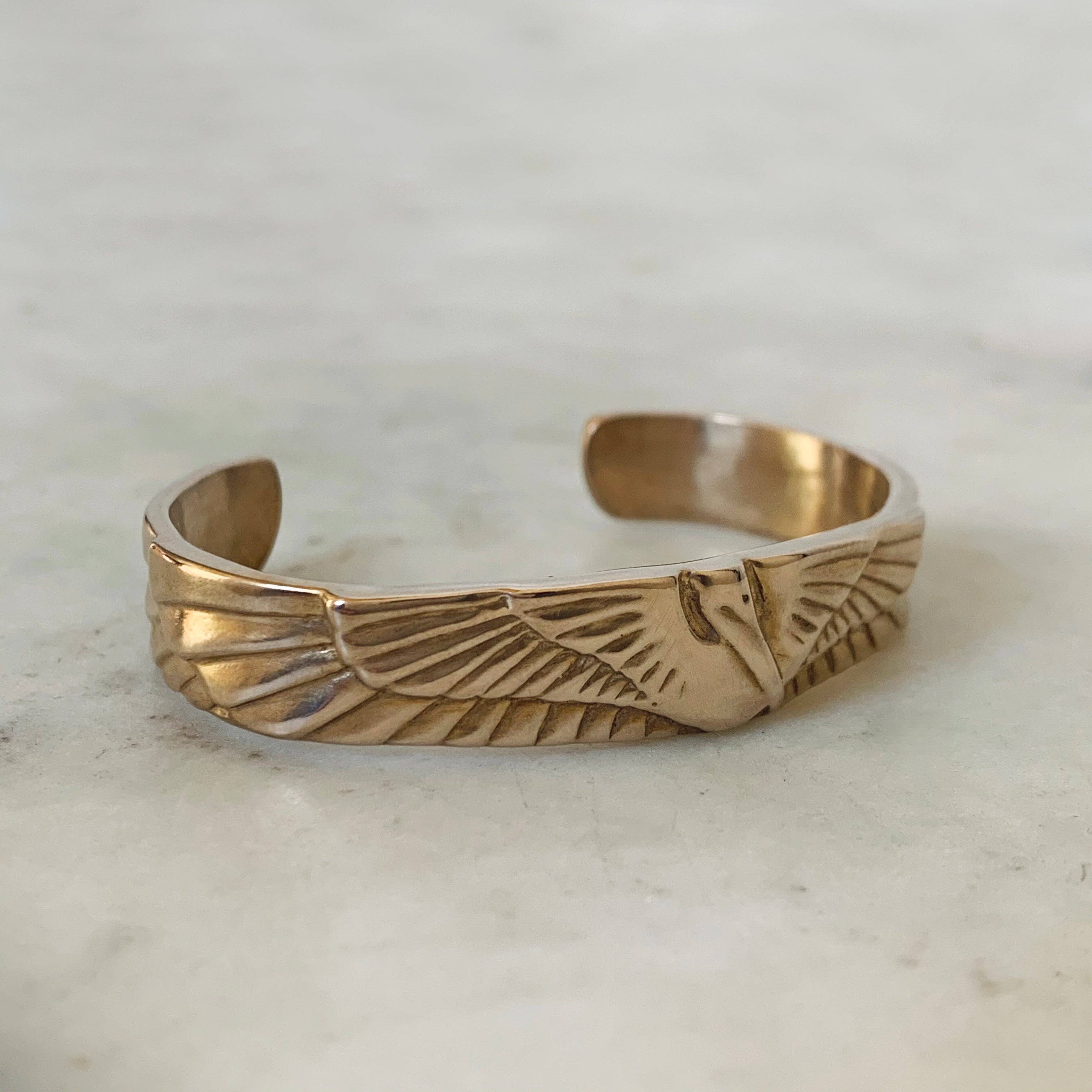 Mimosa Handcrafted - Wholesale Cuff Bracelet - PETITE PELICAN CUFF1