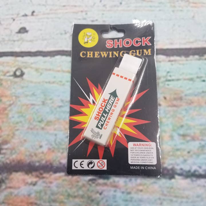 MIAS SHOP - Wholesale Classic Toy - Kids - Electric Shock Chewing Gum Pull Head Shocking Toy3