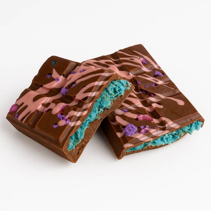 Cotton Candy Chocolate Bar (Dubai Chocolate Bar) for wholesale by Astro Snacks