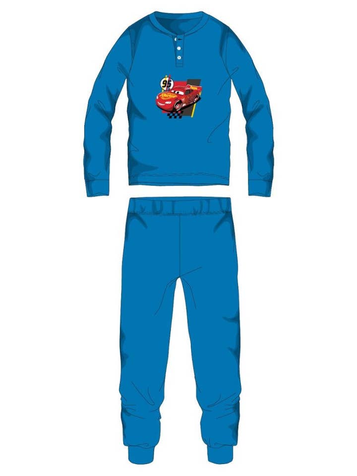 Evidence – Engroshandel Pyjamasæt - Børn – Disney Biler Bomuldsflannel Vinter Børnepyjamas