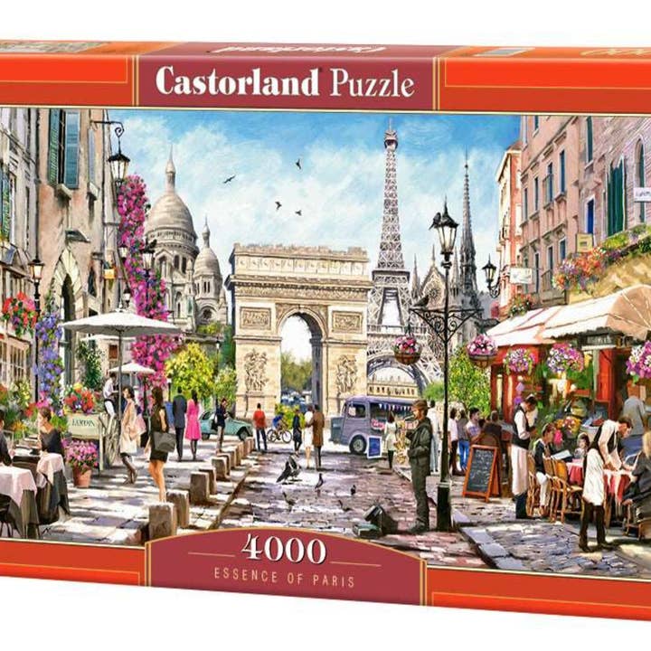 Puzzle da 4000 pezzi, Essenza di Parigi, Francia, Torre Eiffel, monumenti iconici, puzzle per adulti, Castorland C-400294-2 per la vendita all'ingrosso da parte di CASTORLAND by Bridge Toys