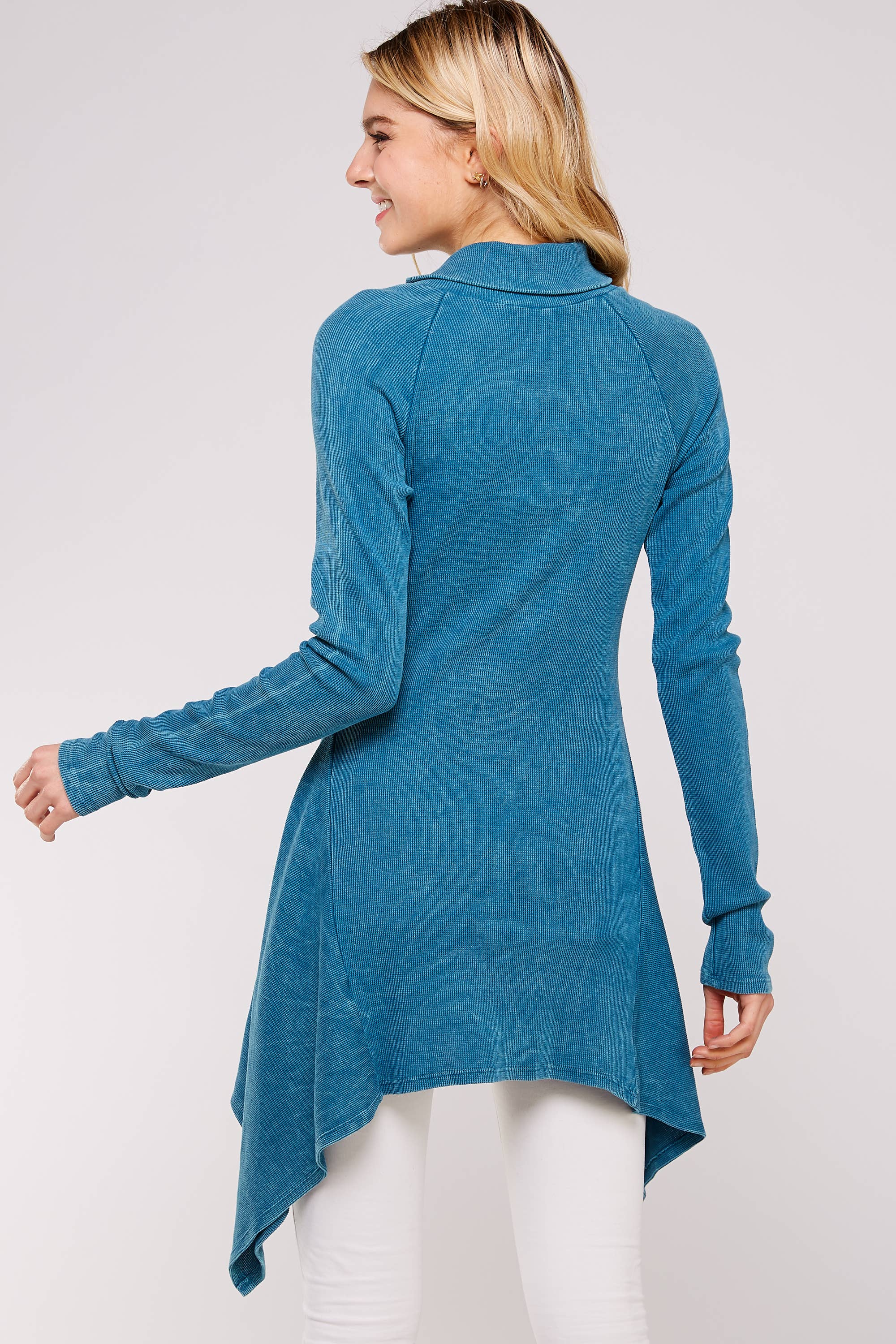 Urban X Apparel – Blusão - Mulher por atacado – Jaqueta térmica de botão lavado Urban X L/S com gola70