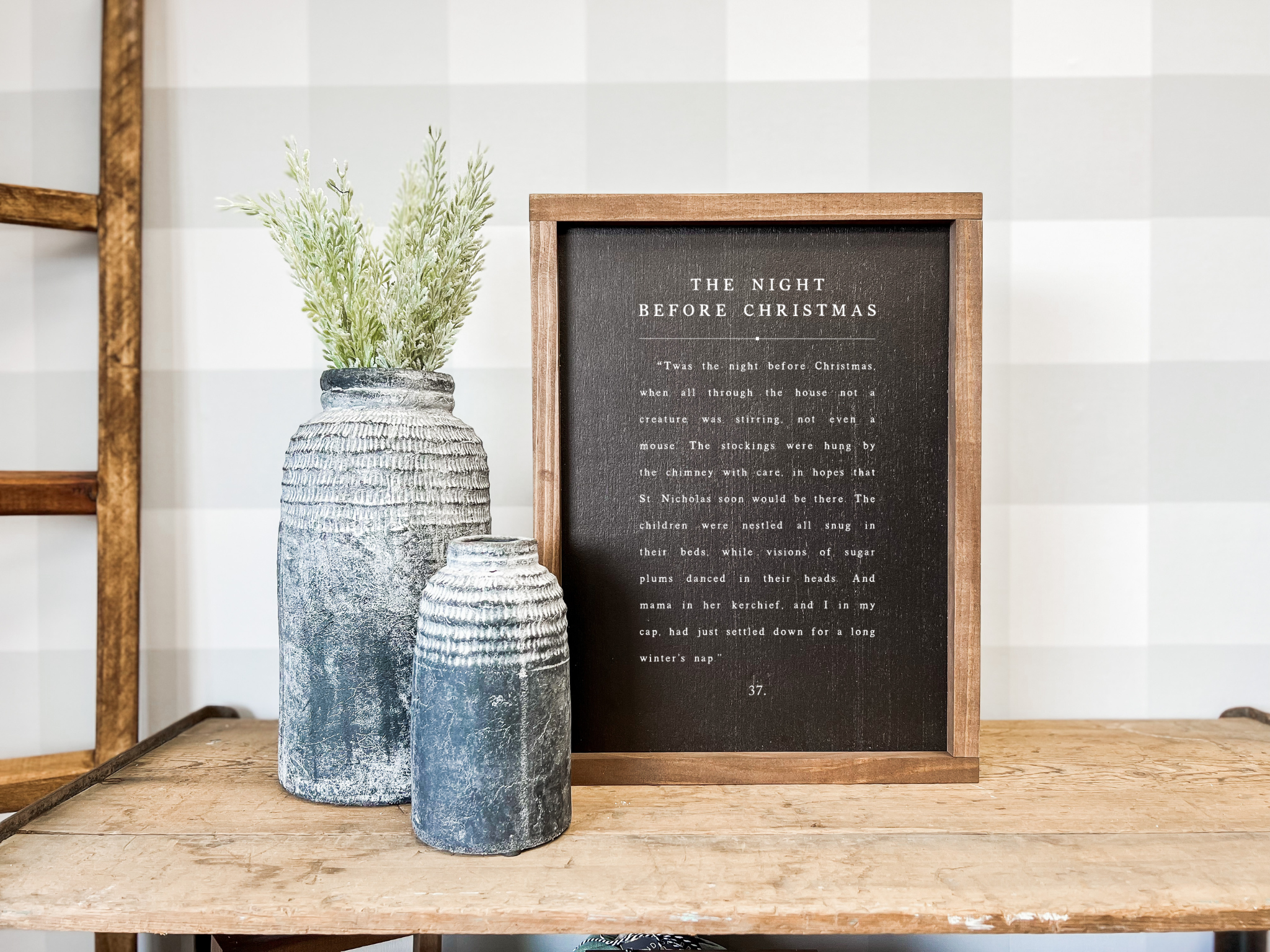 Lily and Sparrow - Wholesale Christmas Wall Art - The Night Before Christmas | Christmas Wall Decor1