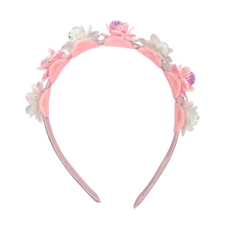 Bandeau en forme de fleur de sirène | Paquet de 6 pour la vente par Pink Poppy USA