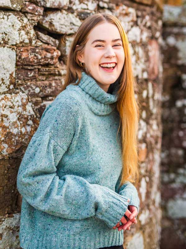 Moy Marcia Pullover for wholesale by Knitted in Edinburgh