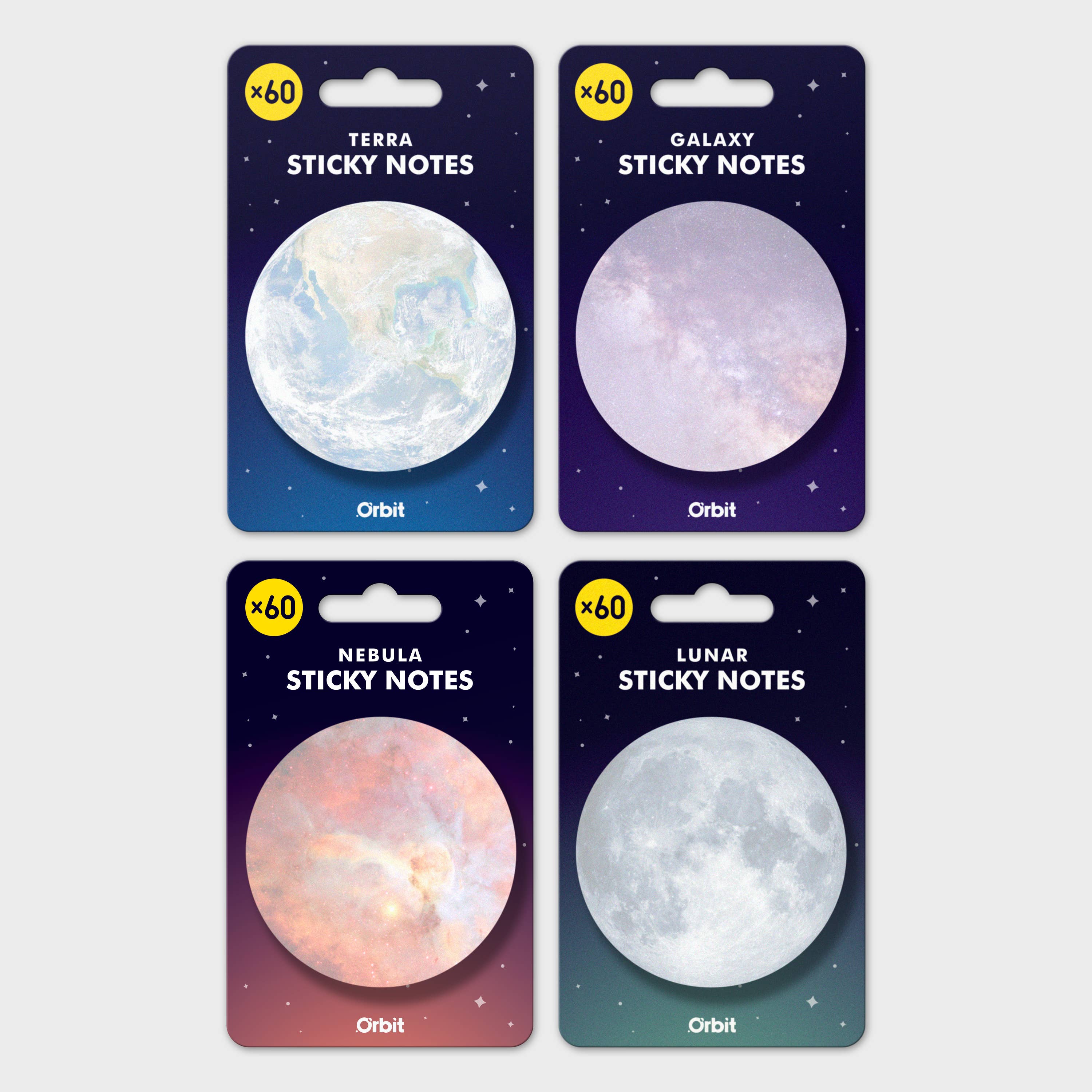 SUCK UK Ltd - USA - Wholesale Sticky Notes - Space Sticky Notes3