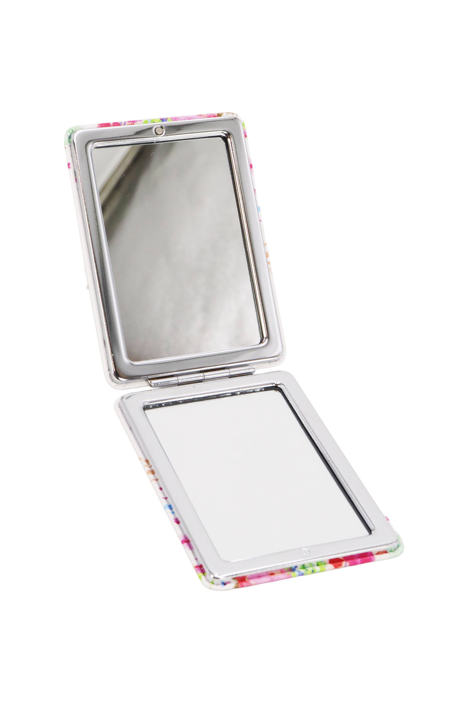 ASSORTED Perfumes Floral Makeup Mirror - 12 Pcs for wholesale on Faire5