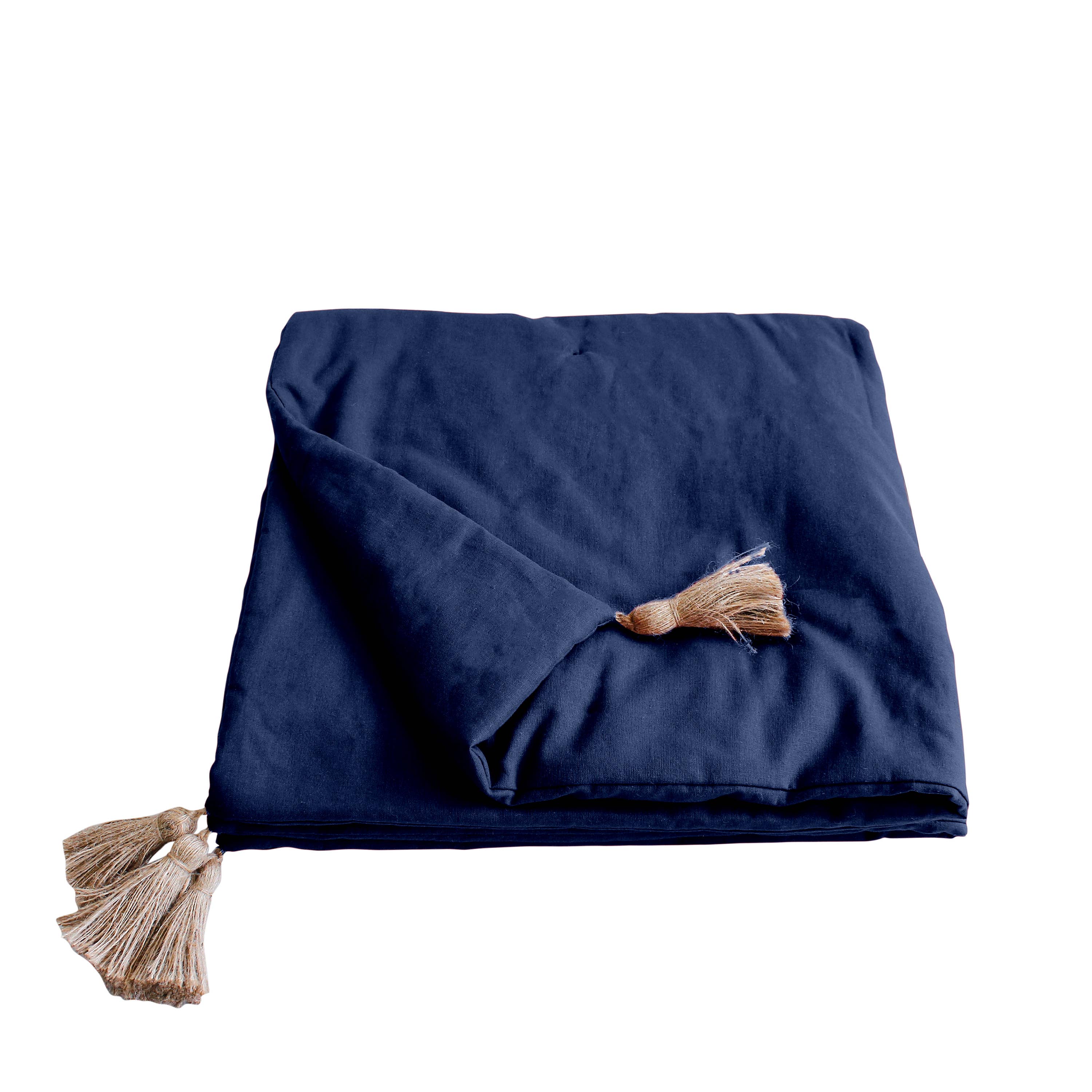 DECOSTARS - CmaDECO – wholesale Duntäcken – Täcke med jutetofsar, 90x190 cm, 11 färger, Panama4