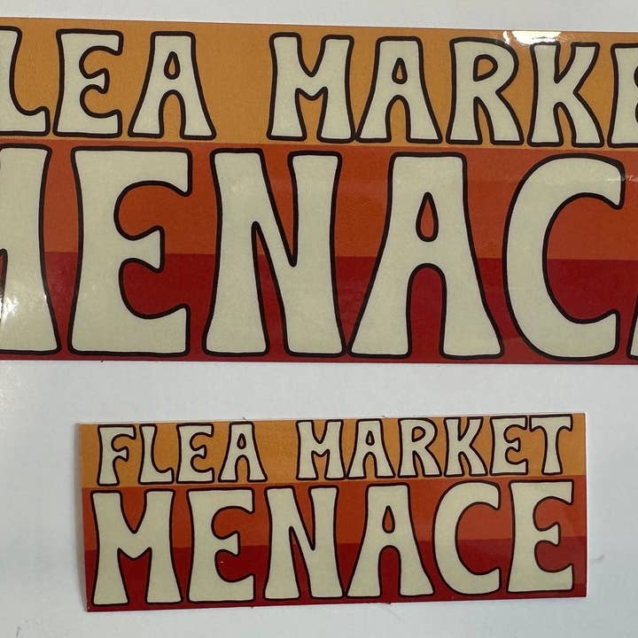 COLETTE BERNARD - Wholesale Sticker - Flea Market Menace Sticker1