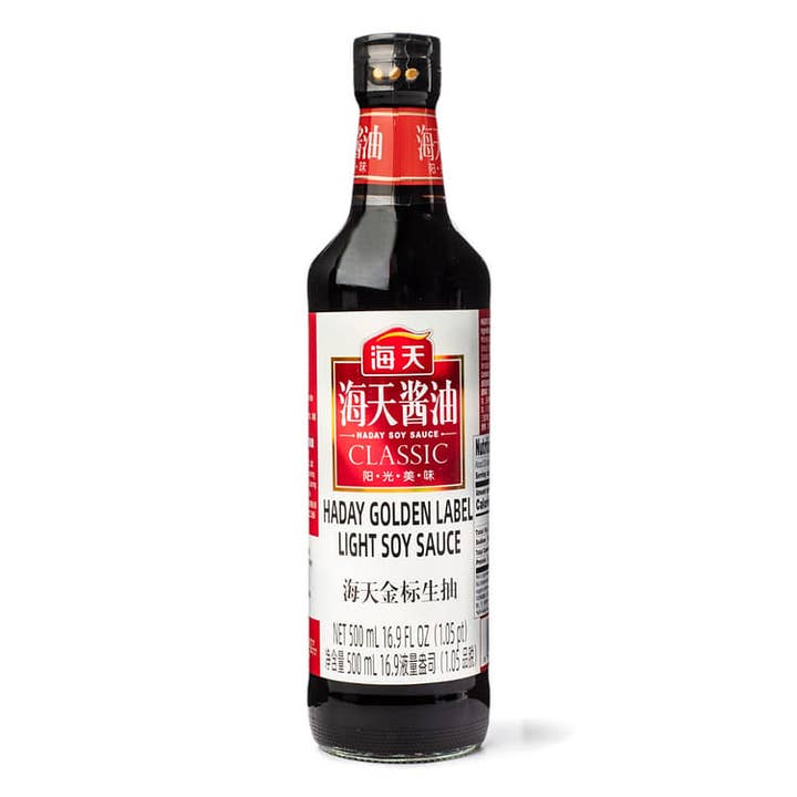 L&F Universal Goods - Wholesale Sauce - Haday Golden Label Light Soy Sauce 12/500mL