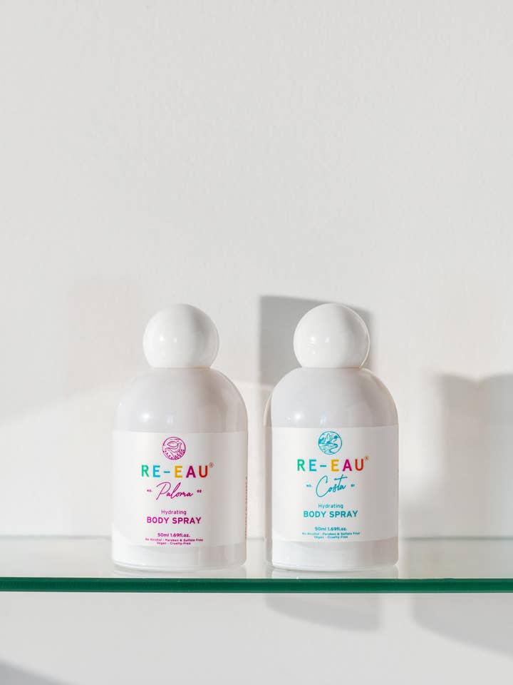 "Il 50-50" Spray Costal 50 ml & Set Regalo Paloma 50 ml per la vendita all'ingrosso da parte di Re-Eau Scent-Care