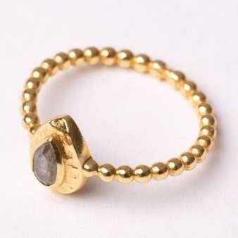 ACUS - Wholesale Single Stone/Solitaire Ring - Reine Labradorite Ring Ltd. Edition0