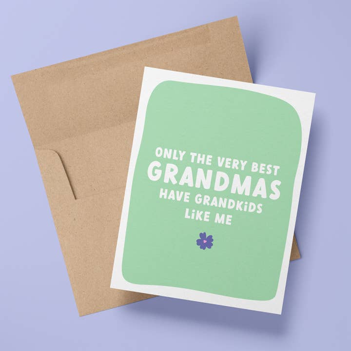 Best Grandma Funny Mother's Day Card for wholesale by Wee Birdy