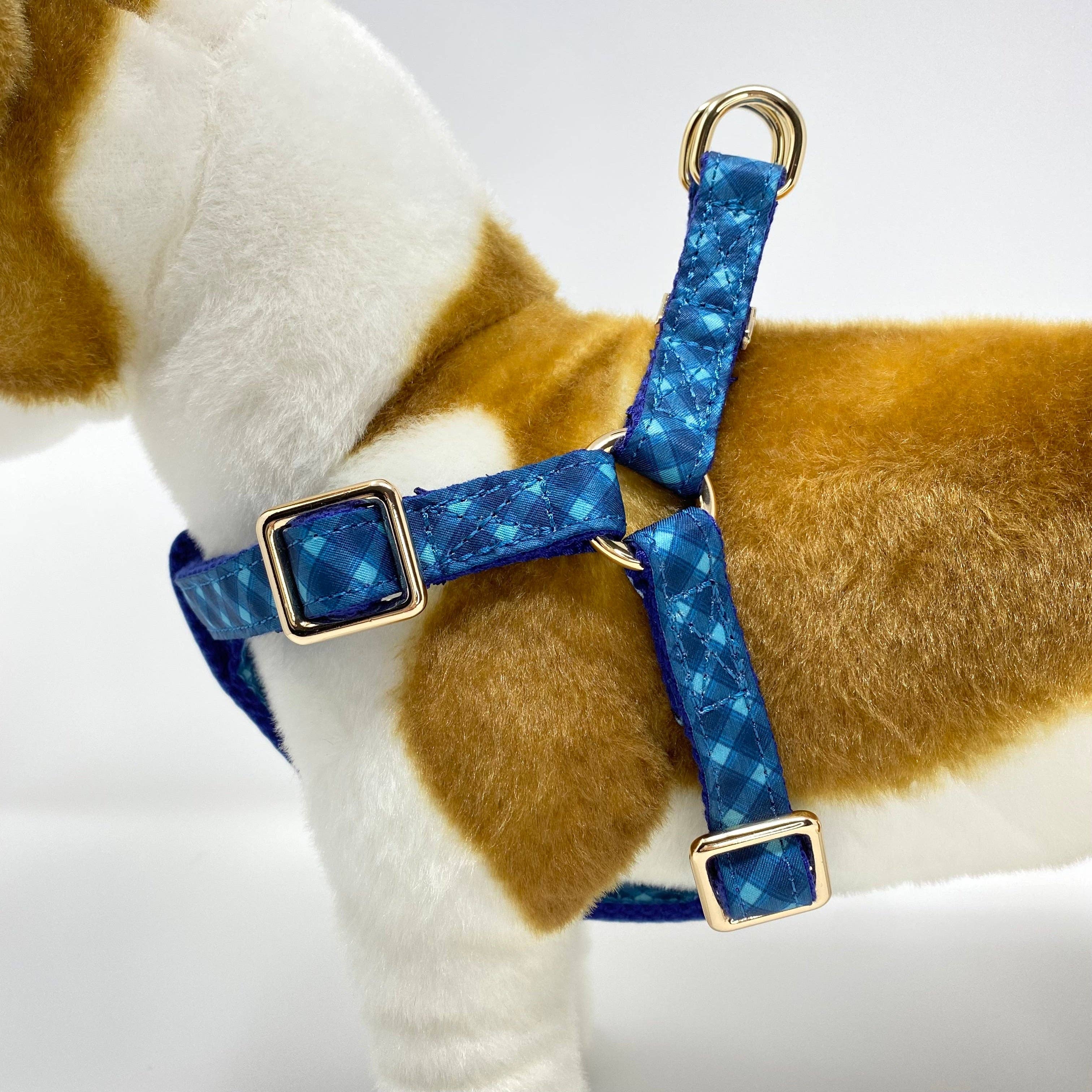Roxy & Co. Canine Accessories - Wholesale Pet Harness - Dog - NORMAN PLAID DOG HARNESS1