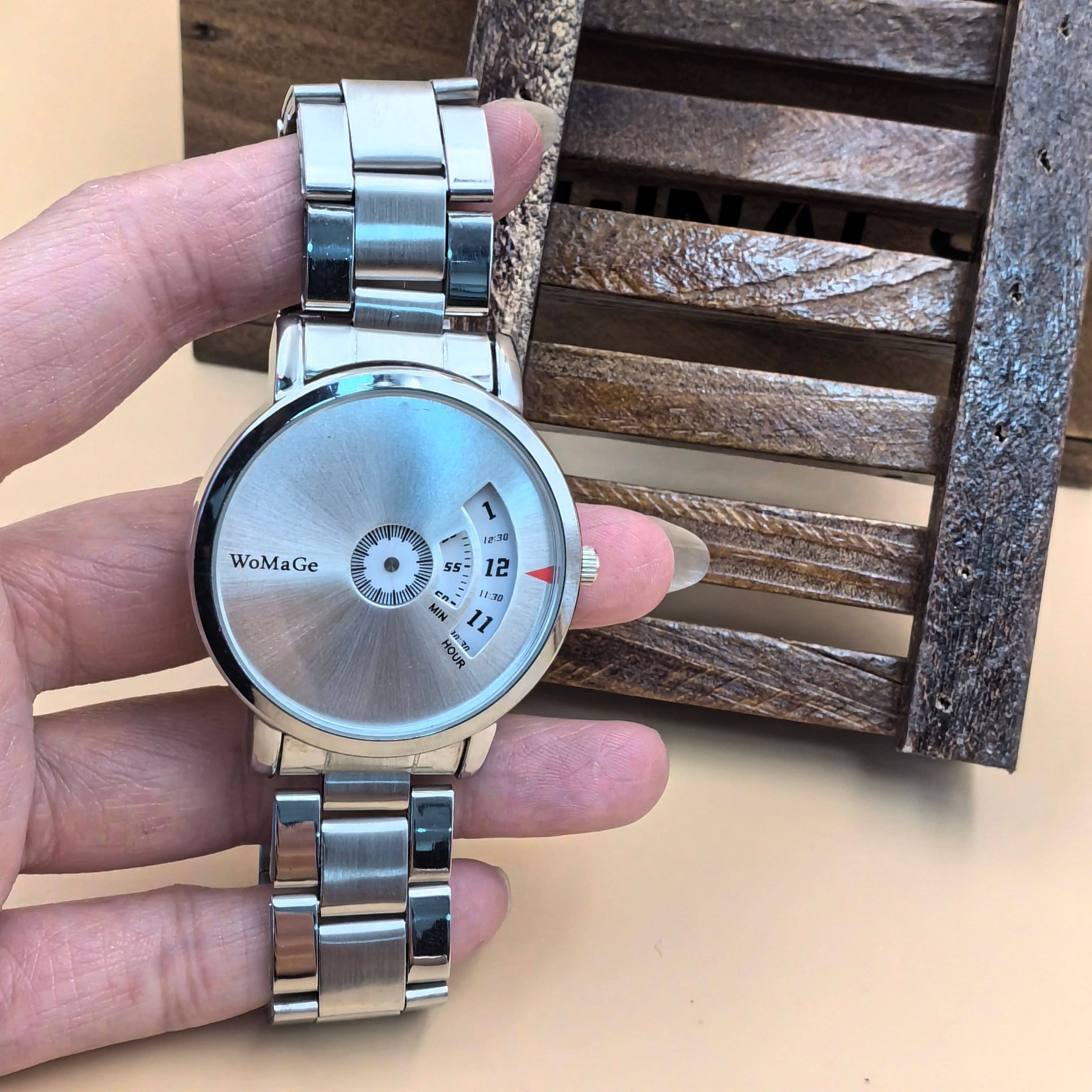 WoodWristCo – Großhandel Armbanduhr – Herren – Herren-Edelstahl-Quarzuhr mit einzigartigem Design7