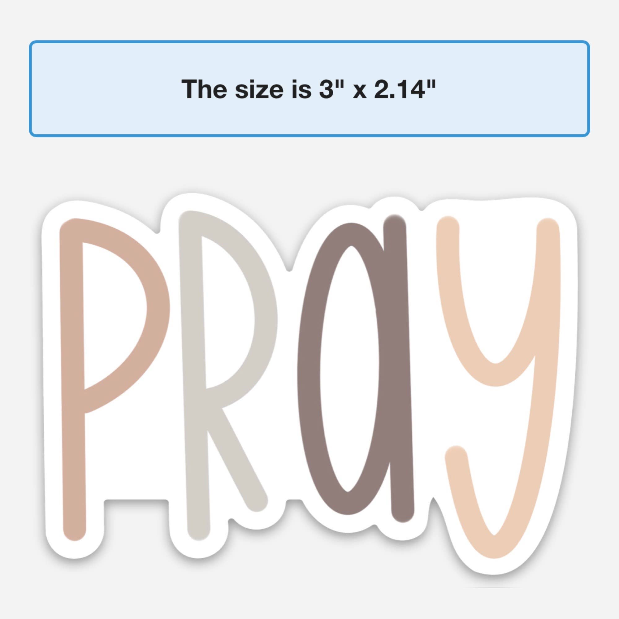 swaygirls - Venta al por mayor Pegatina - Pegatina Orando | Pegatinas y calcomanías de fe cristiana4