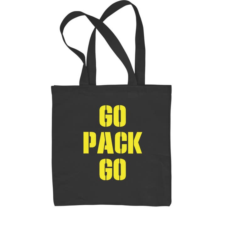 Expression Tees - Vente Tote bag – unisexe - Sac fourre-tout Go Pack Go Green Bay