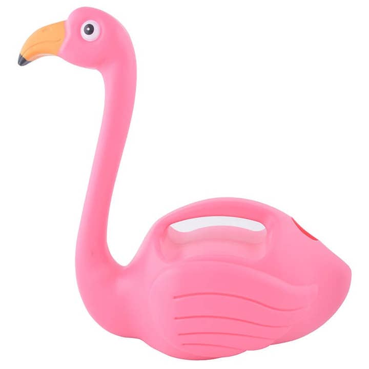 Esschert Design USA - Wholesale Watering Can - Flamingo Watering Can, 1.46 L, Plastic, Pink