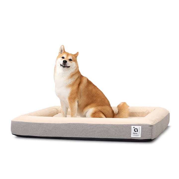 Ibiyaya Deep Sleep Orthopedic Dog Bed - Tan for wholesale on Faire