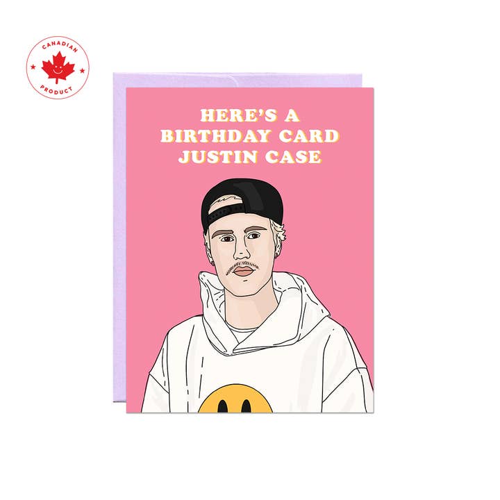 Party Mountain Paper co. - Wholesale Birthday Card - Justin Birthday | Last Chance