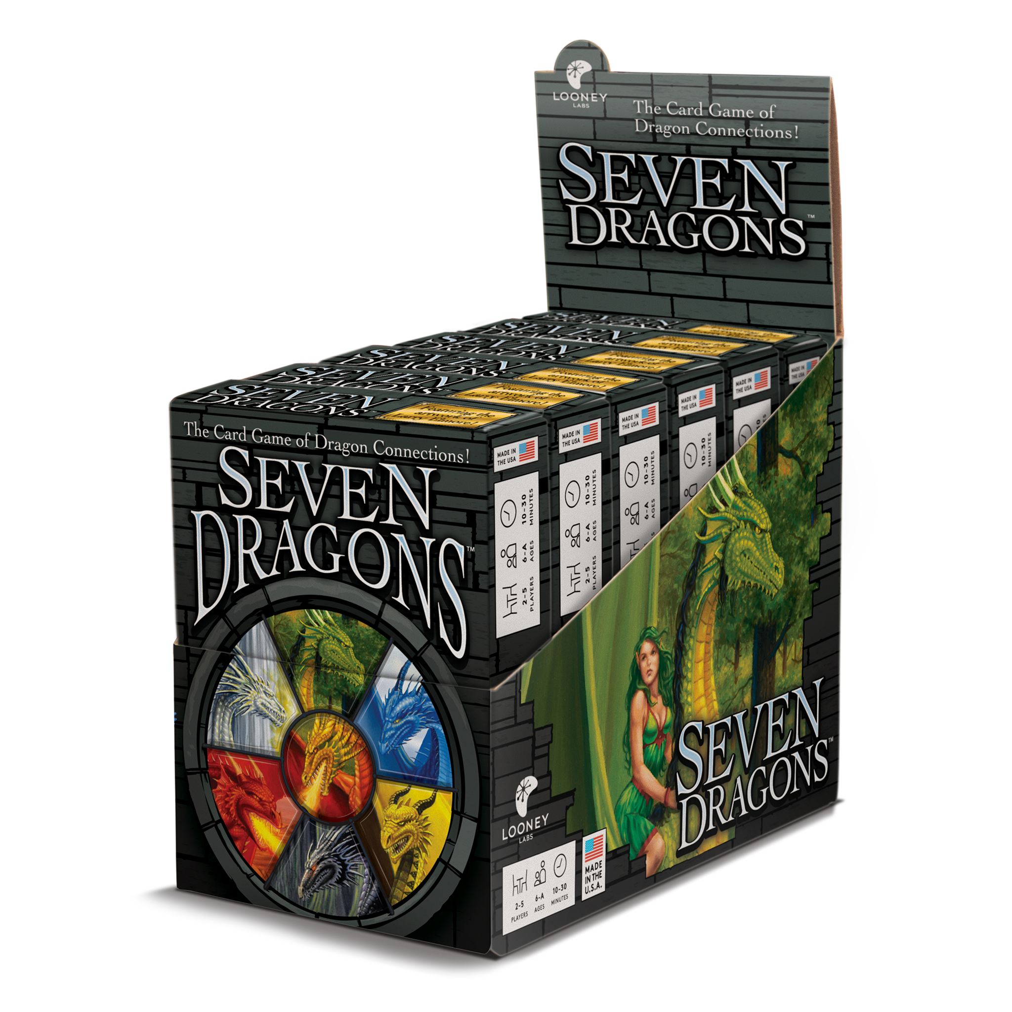 Looney Labs - Wholesale Card Game - Seven Dragons3