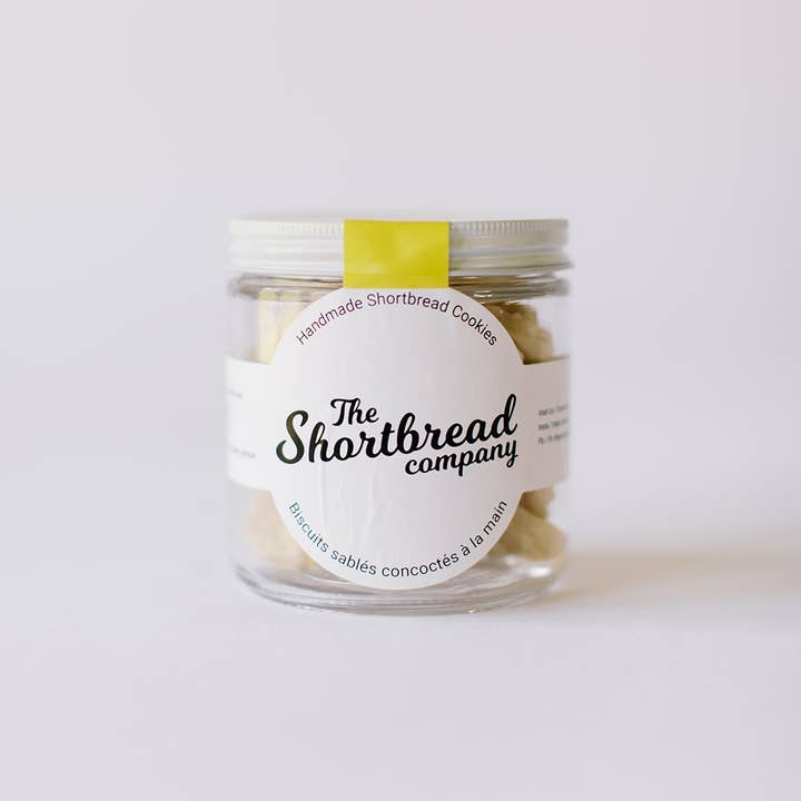 The Shortbread Company - Wholesale Cookie - Lemon Shortbread Mini Cookie Jar