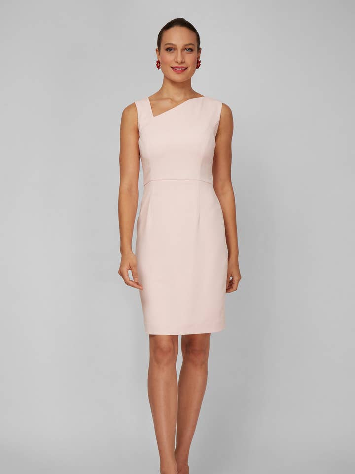 Vestido Clea - Rosa bailarina por atacado de Nora Gardner