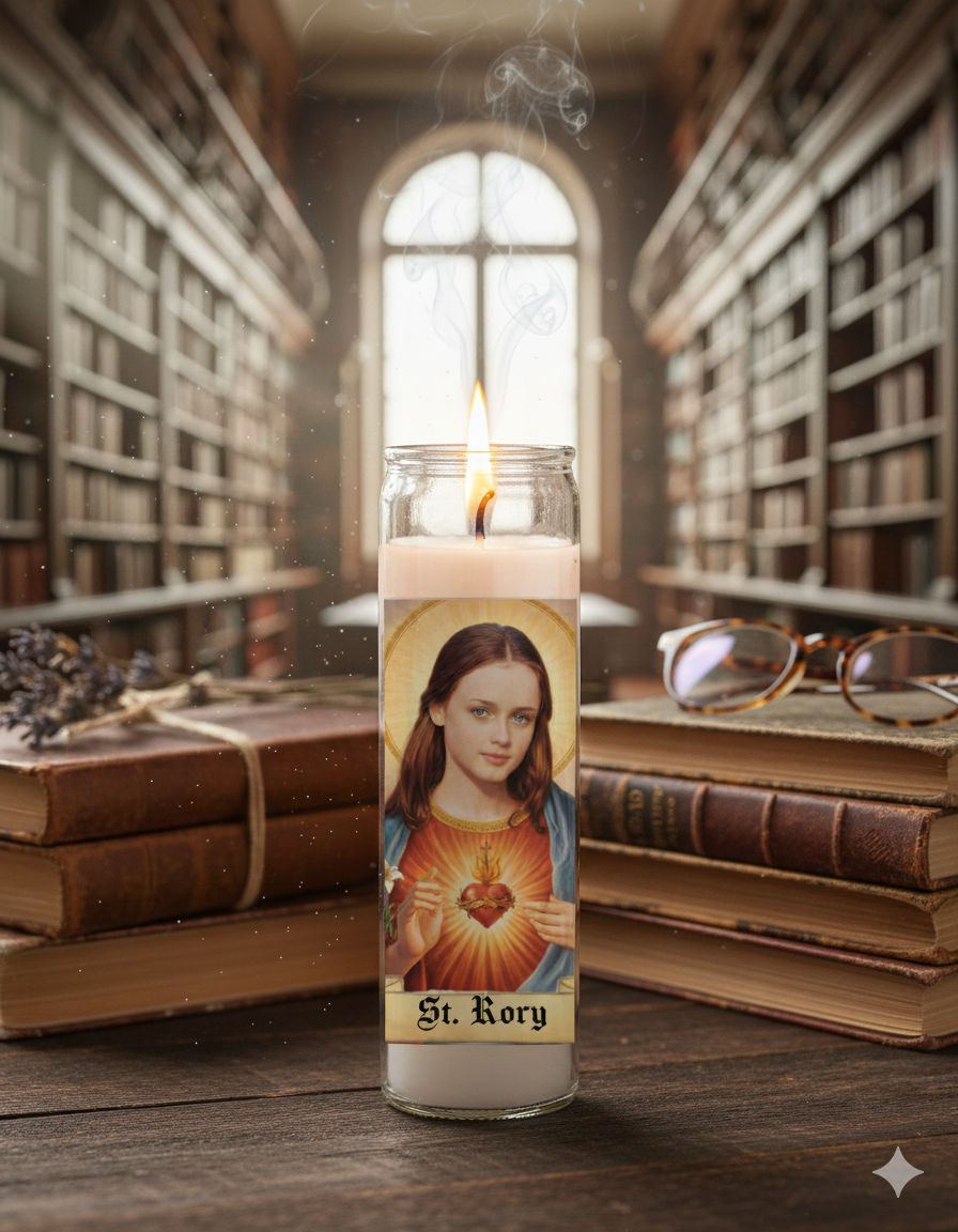 Very Gay. Very Busy. - Wholesale Novelty Candle - Gilmore Girls Saint Candle4