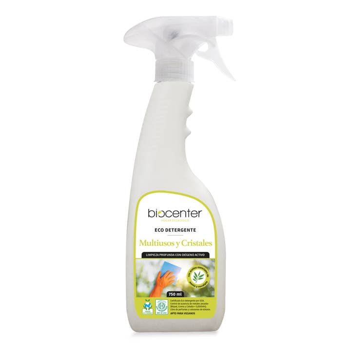 Biocenter – Engroshandel Universalrengøringsmiddel – BIOVEG MILJØVENLIGE MULTIPURPOSE SPRAY/EUKALYPTUS PEBERMYNTE KRYSTALLER