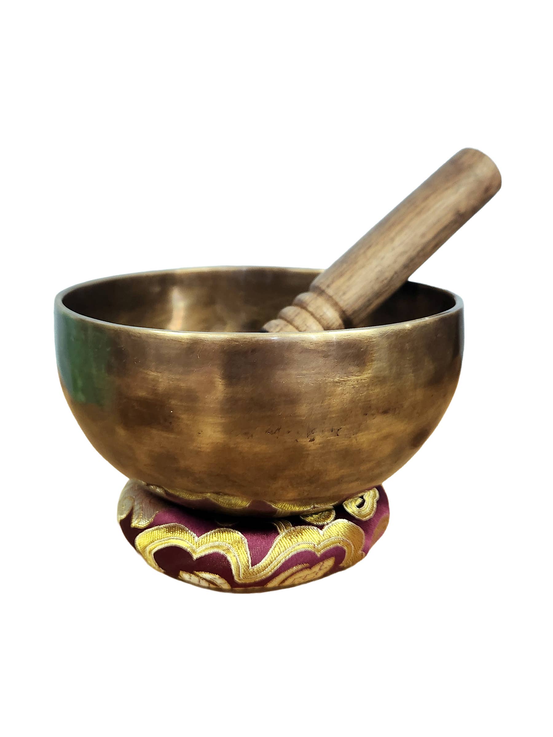 Yak & Yeti - Vente Accessoire de méditation - Petit bol chantant à finition antique battu à la main2