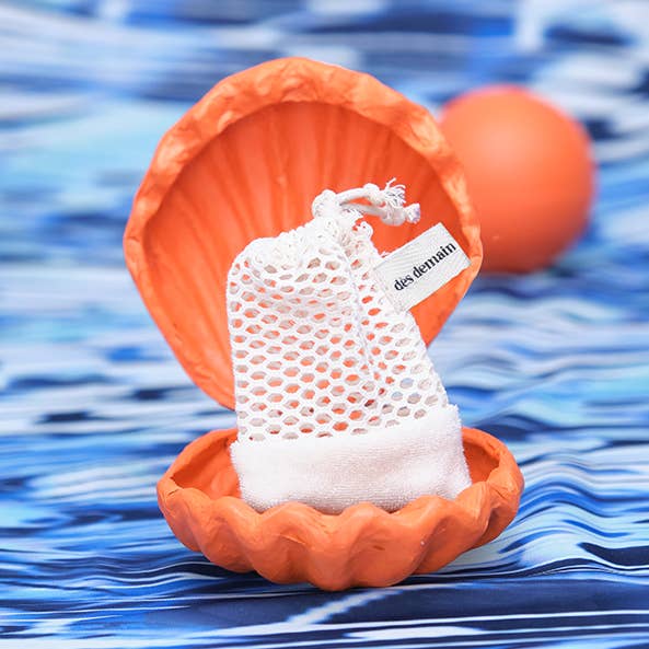 Il salvasapone in cotone biologico per la vendita all'ingrosso da parte di Dès demain