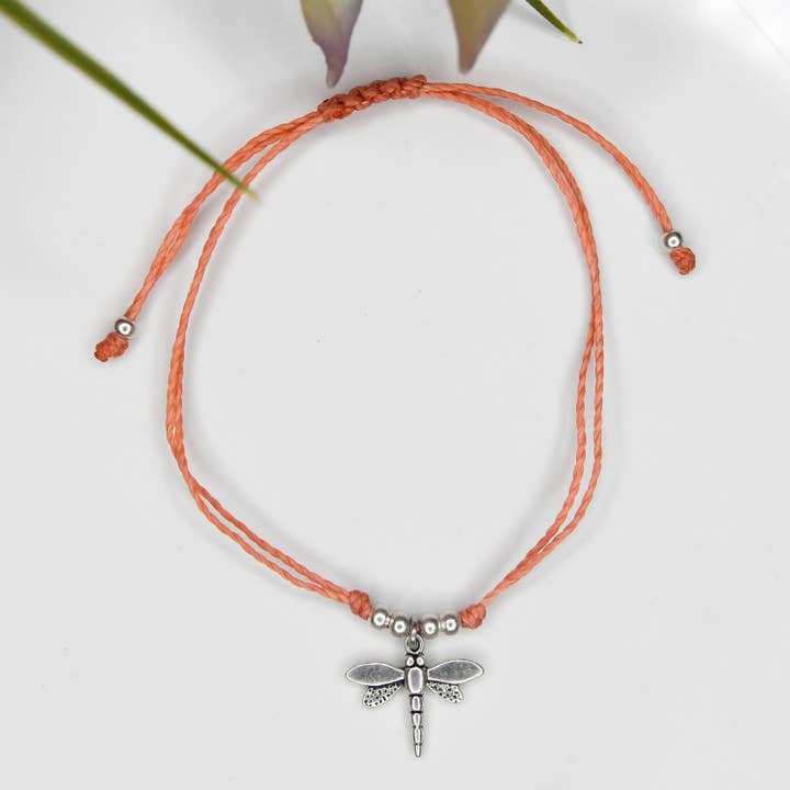 Lucia's Imports - Wholesale Woven/Braided Bracelet - Dragonfly String Bracelet2