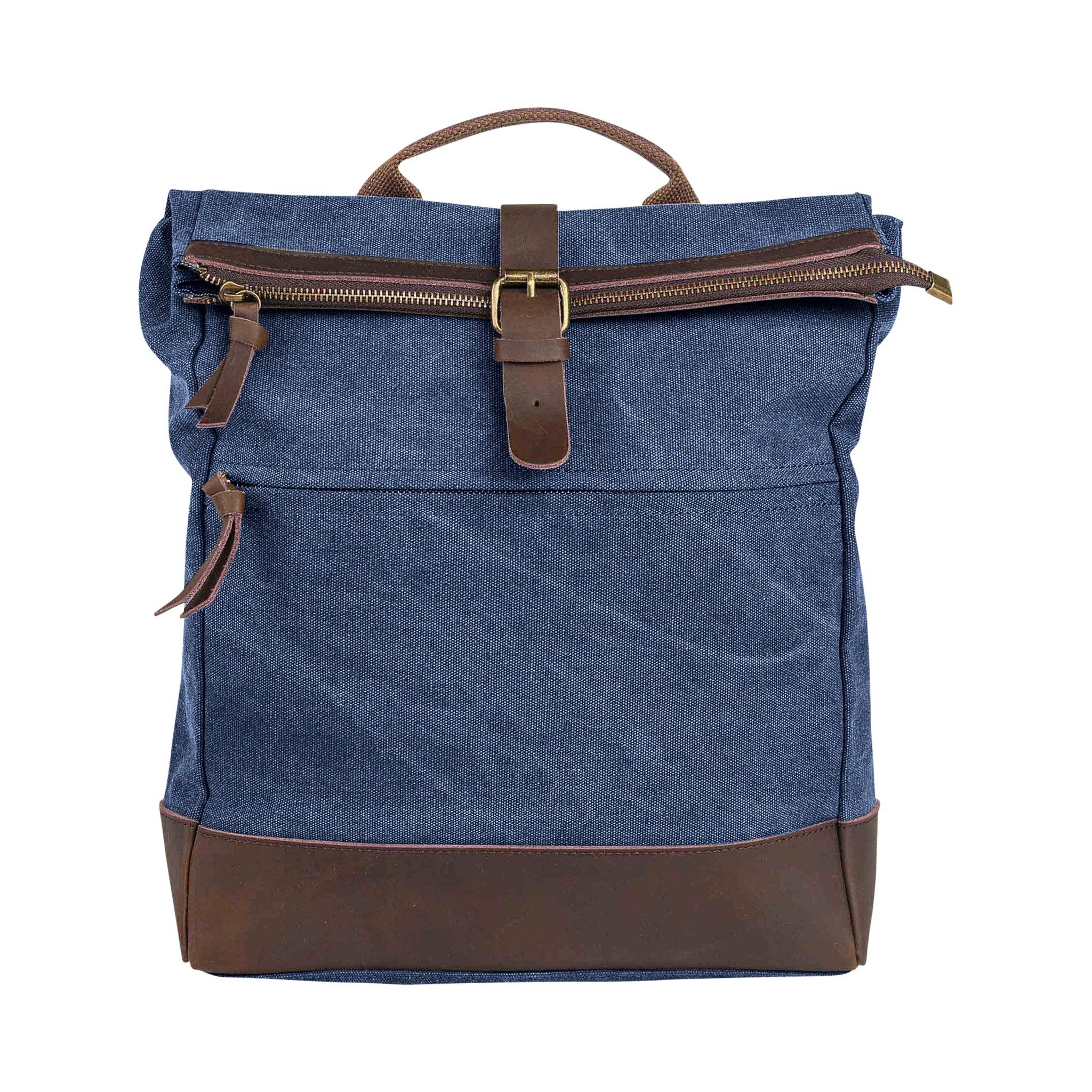 ZEDE PARIS - Vente Sac à dos – unisexe - ECOLE MILITAIRE - Sac à dos en toile et cuir26