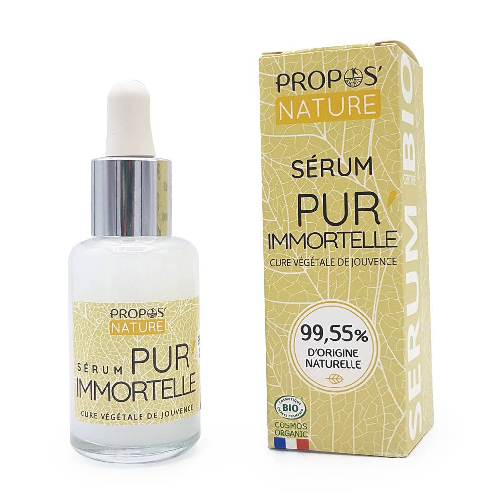 Propos'Nature – Engroshandel Ansigtsserum – Bio Anti-Aging Serum Pur'immortelle med hyaluronsyre - 30 ml3