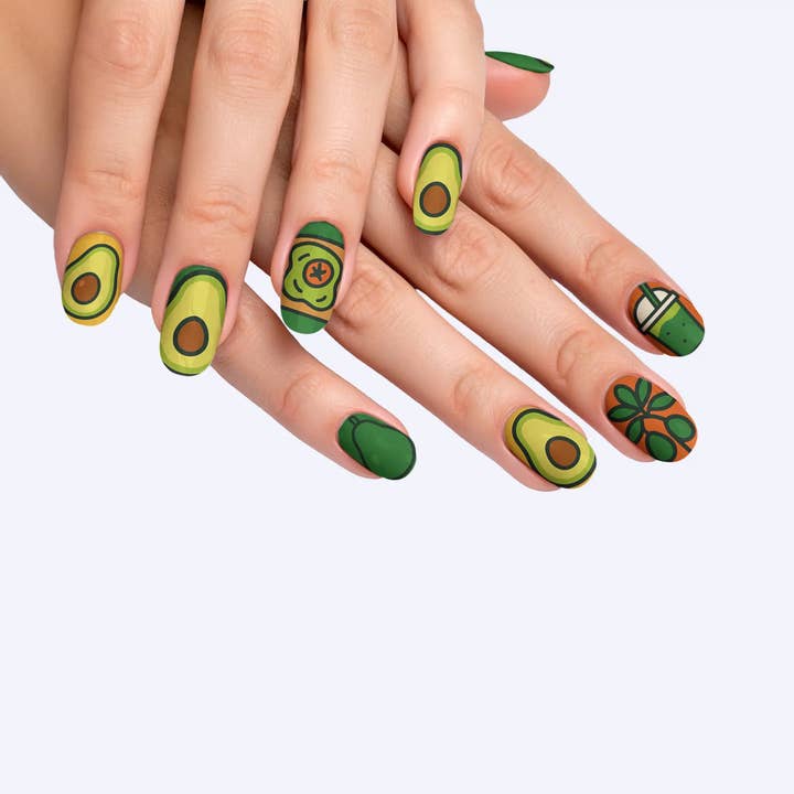 FYNE BODY - Wholesale Press-on/fake nails - Avocado Vibe Blast Avocado Press-On Nails71