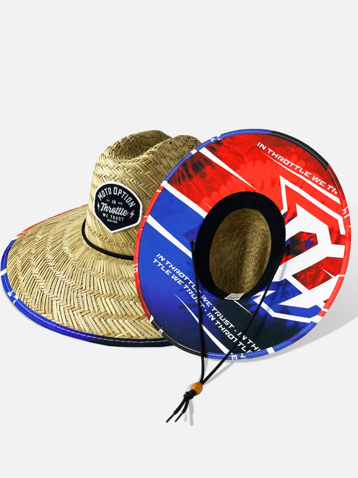 Vuurwerk Strohoed - Rood, Wit en Blauw voor wholesale door MotoOption