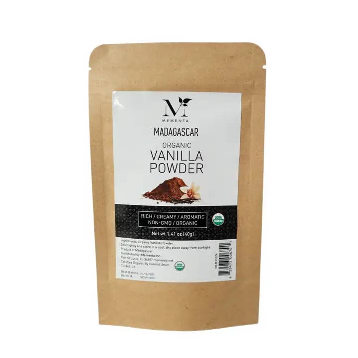 Mementa Inc. - Wholesale Vanilla/Fruit Extract - Organic Madagascar Vanilla Powder (Limited Stock)