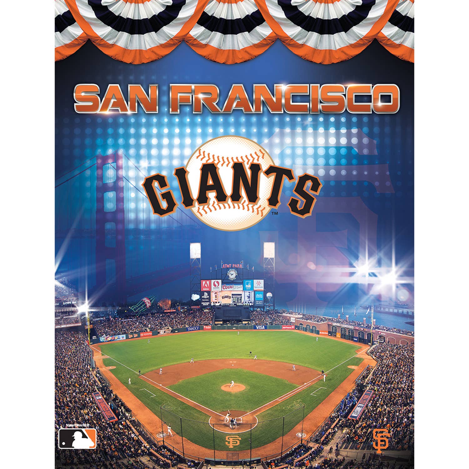 Masterpieces Puzzles - Wholesale Puzzle - Kids - San Francisco Giants 100 Piece Puzzle1