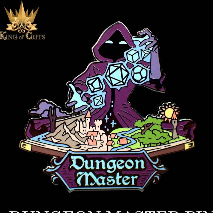 Dungeon Master (emaljestift) for engroshandel hos DNDDICE.COM