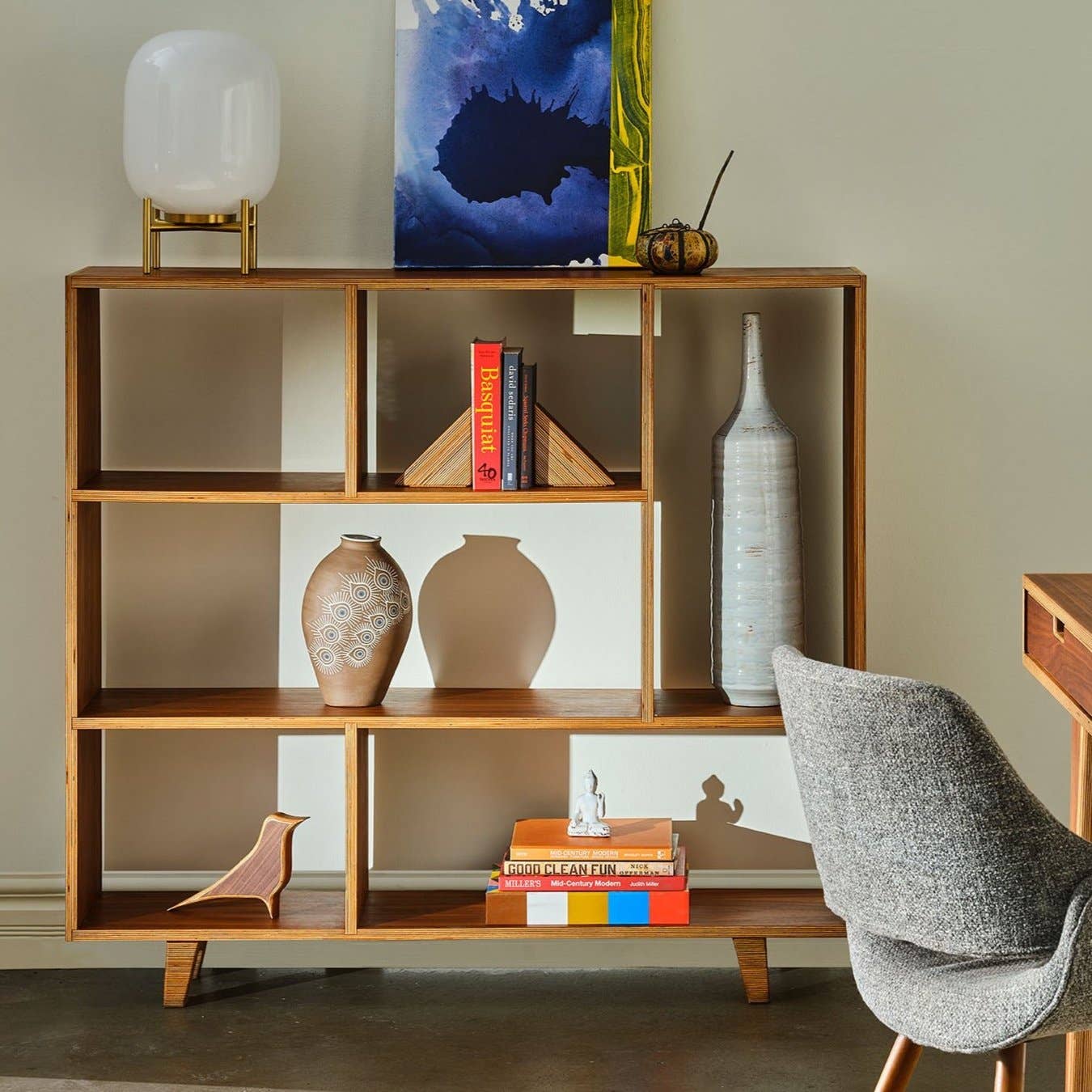 Relic Modern™ | Furniture & Objects - Wholesale Sculpture - Modern Minimalist Walnut and Baltic Birch Robin Sculpture4