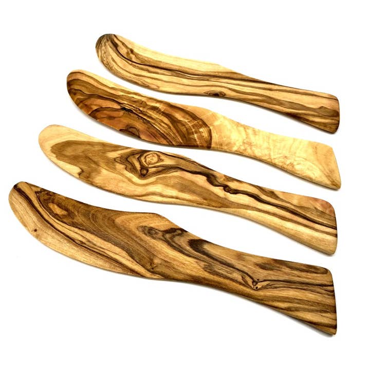 olivenholz-erleben - Wholesale Cheese Spreader - 100% wooden butter cutlery3