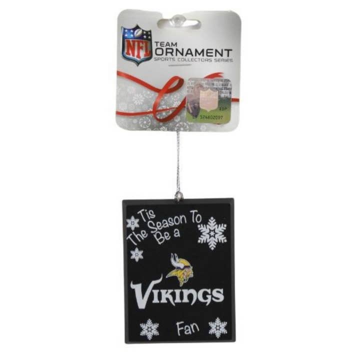St. Louis Wholesale LLC - Wholesale Ornament - Tis The Season Ornaments- Minnesota Vikings