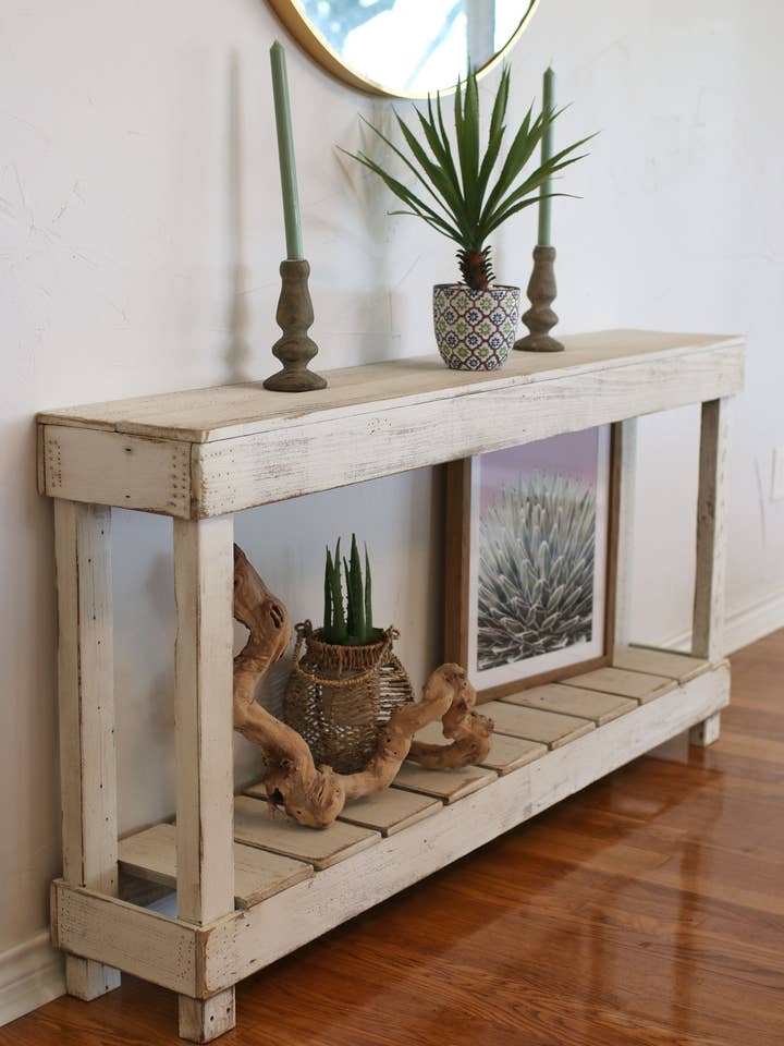 60x10x30H Luxe Combo Console Table for wholesale by DougandCristyDesigns