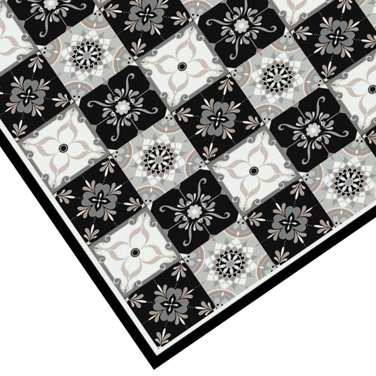 Davanti/Vía Deco Home - Vente Tapis de sol - Carreau de sol en vinyle Carreau gris classique3