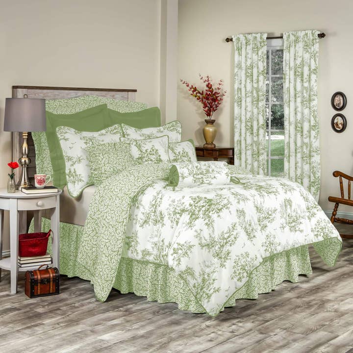 Bouvier Green Duvet Only for wholesale by Thomasville at Home